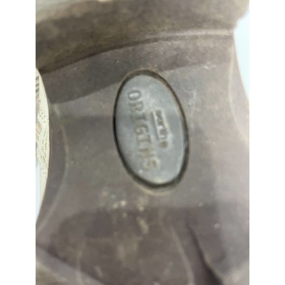 Earth Brands Footwear Earth Origins Woman’s Size 8.5 Randi Rex Sand‎ White Ankle - Picture 10 of 10